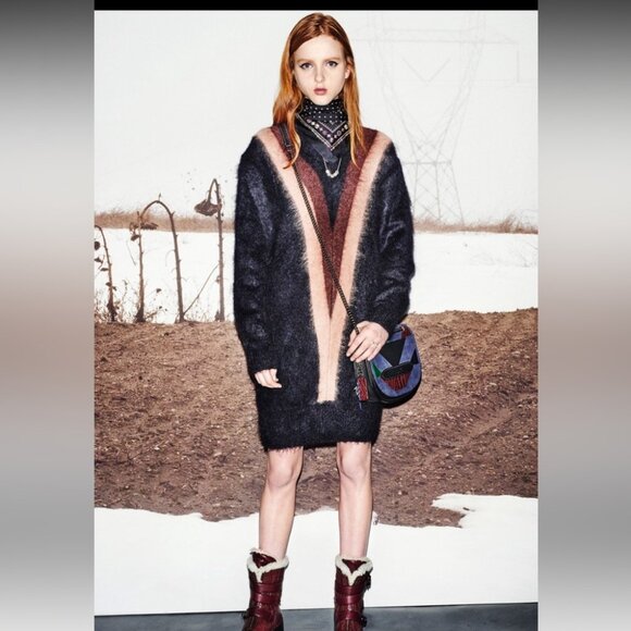 Coach Dresses & Skirts - Coach Ready to Wear Mohair Wool Sweater Dress size XS